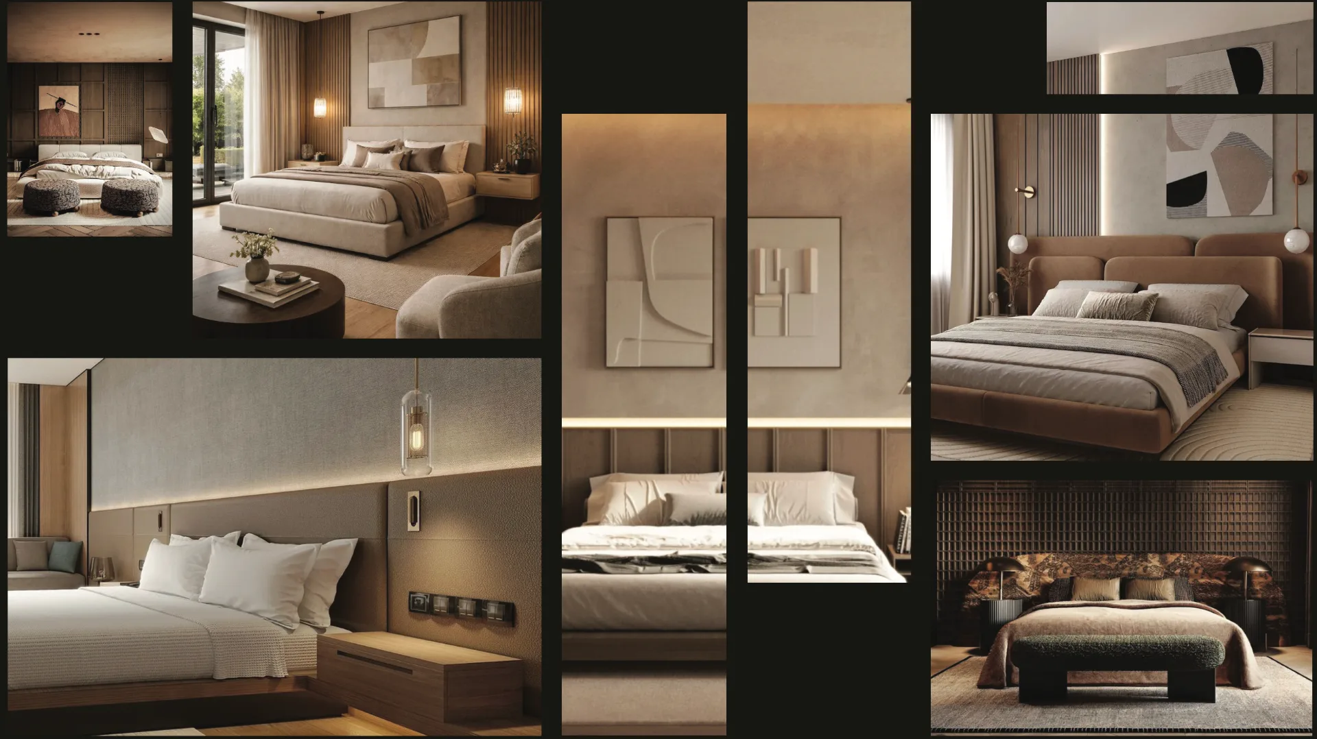 Design direction — guest rooms